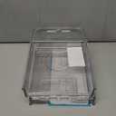 Expandable Drain Bath Caddy Tray for Tub, YOCOMEY Multifunctional Acrylic Bathtub Tray Bathroom Organizer, Simple Bathtub Table Trays Storage Rack for Candle Towel Book Phone Shower(Clear)