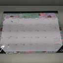 Floral 2026 Wall Calendar, Tear-Off Monthly Calendars from January to December 2026, Hanging Calendar for Recording Anniversaries and Appointments, 17"× 12”