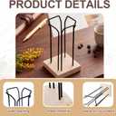Landhoow Sticky Note Holder for Classroom, 12 Inch Tall Note Dispenser, 12.2" x 7.1"