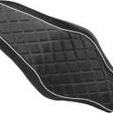 LKV Motorcycle 2-Up Driver Passenger Seats Front Driver Rear Cushion Pad Compatible with Harley Sportster Iron 883 1200 XL XR 48 72 Custom 2014-2016, Diamond