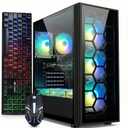 STGAubron Gaming PC Desktop,Core I7,RTX 3050 6G,16G RAM,512G SSD