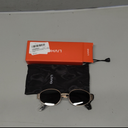 Livho Oval Trendy Polarized Sunglasses Women Men, Retro Sun Glasses for Women Men 2025, Vintage Classic UV Protection Shades