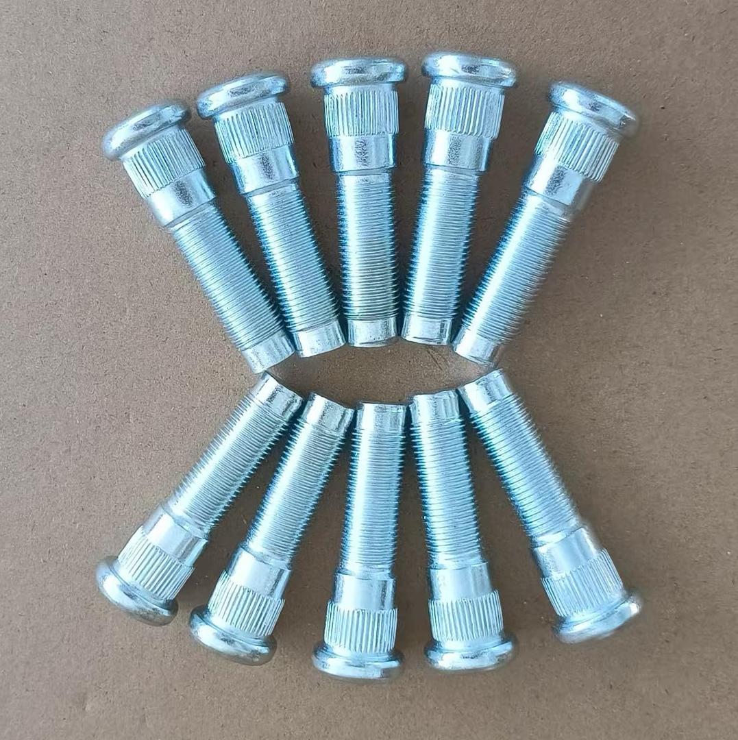 10PCS Bolts 610-389 9/16-18 Thread Wheel Stud Bolt -0.666 in. Knurl, 2.34 in. Length Compatible with 1999-2010 Dodge Ram 1500, 94-99 RAM 2500 Pickup, 99-03 RAM 2500 3500 Van