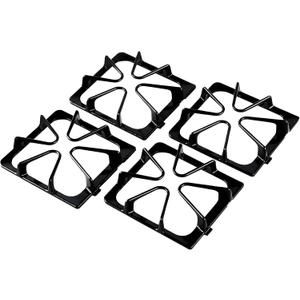 Upgraded W10447925 Stove Grates Replacement for Whirlpool Stove Parts Gas Burner Grate 8.8 x 8.3 Inches Maytag Amana Inglis Kirkland Kenmore Range Cooktop Grate Gas Stove Top Burner Rack Sets 4 Pcs