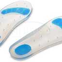 Silipos SoftZone 4013 Full Length Foot Insole - Small, Latex-Free, Hypoallergenic Multi-Density Silicone Foot Cushion
