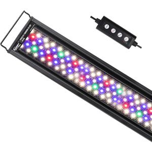 hygger Advanced LED Aquarium Light with Timer, 24/7 Lighting Cycle & DIY Mode, Full Spectrum Fish Tank Light for 24-30 in Freshwater Planted Tank