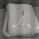 Nanspring Extra Wide 100x96 Inch Linen Curtains for Living Room Divider Light Filtering Semi Sheer Patio Curtains for Sliding Door White Coastal Decor Sunroom Floor to Ceiling Window Curtain Panel