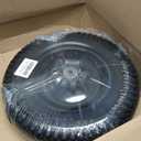 4.80/4.00-8" Flat Free Wheelbarrow Tires and Wheels, 14.5" Universal Fit Solid Tires with 5/8" or 3/4" Bearing, 3"-7" Hub, Adapter Kit Hand Truck Wheels Replacement for 3.50/2.50-8", 4.00-6"etc, 1 PCS