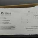 KRAUS Standart Pro 30 -inch Undermount Single Bowl 16 Gauge Stainless Steel Kitchen Sink, KHU100-30