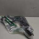 monTEK Dual Monitor Wall Mount for 17 to 32 inch Flat/Curved Screens, Each Holds to 19.8 lbs, Full Motion Adjustable Mechanical Spring Monitor Arm, 75x75/100x100 VESA Wall Mount, Black