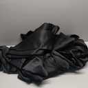 NICETOWN Extra Long Truly Blackout Drapes for Hall and Villa, 100% Blackout Window Curtain Panels with Black Lined for Night Shift Worker, 70-inch Width Each Panel, 108-inch Length, Black, 2 Pieces