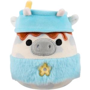 Squishmallows 2025 Original 8-Inch Easter A Squad Plush - Collectible Soft & Squishy Mini Stuffed Animal Toy - Add to Your Squad - Gift for Kids, Girls & Boys (Mustafa The Spotted Cow)