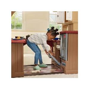 Step2 Brown Grand Walk-In Classic Toddler Pretend Play Kitchen Set Kitchen Set