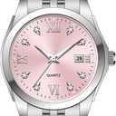 Women's Bracelet Watch Stainless Steel Quartz Watch Luminous Waterproof Watch Business Watches for Women