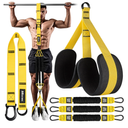 Pull Up Assistance Bands, Adjustable Heavy Duty Resistance Band for Pull Up, 3 Pull Up Bands, Comfortable Fabric Feet/Knee Rest, Assistance Bands for Pull-Up, Home Fitness, Body Stretching