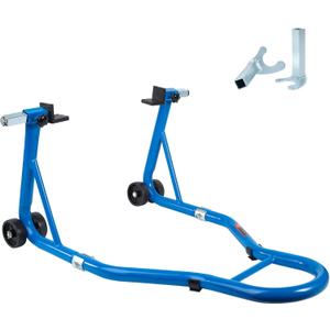 Motorcycle Stand 850LB Sport Bike Rear Wheel Lift Swingarm Paddock Stands Blue, U+L