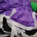 8FT High halloween inflatable witch inflatable halloween decorations with built-in LED lights suitable for indoor home party garden lawn store and other places