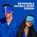 Ticlo's Cooling Eye Mask for Puffy Eyes - Gift Ready Box - Gel Eye Mask for Sleeping, Cold Compress for Dark Circles, Cold Reusable Compress for Migraines, Headaches, and Post-Surgery Recovery (Blue)