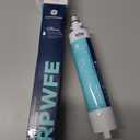 GE RPWFE Refrigerator Water Filter, Genuine Replacement Filter, Certified to Reduce Lead, Sulfur, and 50+ Other Impurities, Replace Every 6 Months for Best Results, Pack of 1