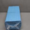 Amazon Basics X-Large Absorbent Puppy Pads, Leak-Proof, Quick-Dry, 28 x 34 Inches, Pack of 50, Blue & White