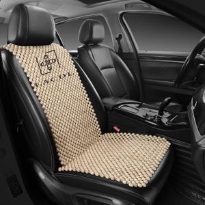 LACDL Beaded Car Seat Covers for Cars, Cooling Bead Seat Cover for Trucks & SUVs(headrest Removable only) - Auto Ventilated Seat Cooler Pad, Natural Wood Breathable Beads Sweat Protector, Burlywood (Single Seat - 1Back+1Seat Separated) LACDL Beaded Car Seat Covers for Cars, Cooling Bead Seat Cover for Trucks & SUVs(headrest Removable only) - Auto Ventilated Seat Cooler Pad, Natural Wood Breathable Beads Sweat Protector, Burlywood (Single Seat - 1Back+1Seat Separated)
