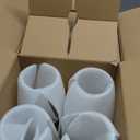 Wine Glasses Set of 8, 12oz Clear Red/White, Long Stem Wine Glasses for Party, Wedding and Home