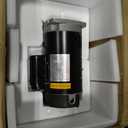 Drizzlen B2854 Pool Pump Motor, 1.5HP 3450 RPM, 56Y Frame, 115V/230V | Universal Replacement for Century, Hayward, Pentair, Jandy Pool & Spa Systems | Square Flange, PSC, 1.1 Service Factor Motor