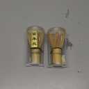 Matcha Whisk - Bamboo Whisk for Matcha Powder, Handcrafted Organic Traditional Japanese Chasen, 100-Prong Matcha Stirrer Wisk Mixer Brush for Authentic Tea Preparation Pack of 2