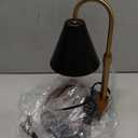 Candle Warmer Lamp with Timer, Electric Candle Lamp Warmer, Height Adjustable Scented Candles, Candle Warmer with 2 * 50W Bulbs for Home Decor (A1-gold)