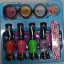 Nail Art Studio for Girls - Birthday Gift - Nail Polish Kit for Kids Ages 7-12 Years Old - Girl Gifts Ideas - Gift Set - Girly Stuff - Polish, Pens, Glitter, Stickers, Gems, Filer - 8 9 10 11 12 Year