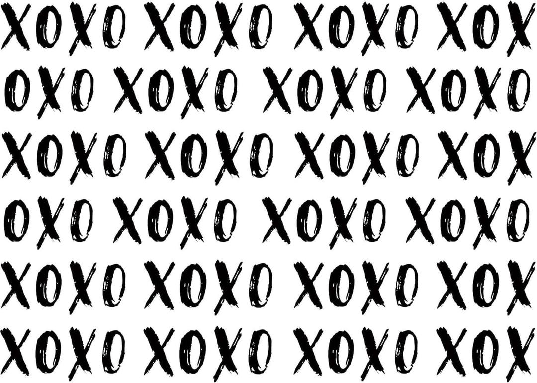 7x5 FT XOXO Valentine's Day Backdrop for Photography Birthday Party Valentine's Day Decorations Photo Studio Props
