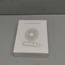 Small Desk Fan Quiet, 3000mAh Personal Portable Fans Max 13H Runtime, Rechargeable & USB-C Powered Mini Desktop Fan 3 Speeds for Home Office Travel Outdoor Summer Gifts for Women Men, White