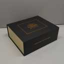 KANARS Crystal Whiskey Decanter Set, 27 Oz Emperor Decanter with Old Fashioned Glasses for Liquor Bourbon Scotch Tequila Snifter, Unique Christmas Gifts for Men Dad Grandpa Brother Adult (5 Piece Set)