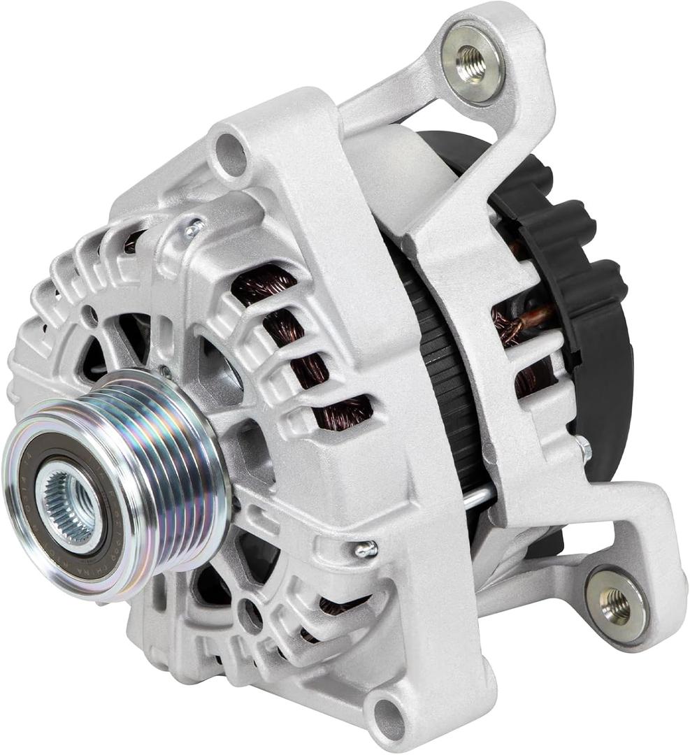 Alternator 12V 130Amp Compatible with Chevrolet Cruze ECO/LT/LTZ 2012 2013 2014 2015,Cruze Limited 2016 L4 1.4L,Replaces 13581891/13588290/13597227,CW Rotation, 5-Groove Clutch Pulley