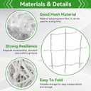 Soccer Nets, Kids Soccer Net for Replacement Soccer Goal Net Fit 6' X 4'