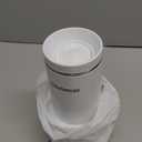 Baby Brezza Portable Warmer  3X Faster Baby Bottle Warming - Travel Breastmilk and Formula Warmer - Safe, Even Heating - Up to 9oz - No Adapters, White