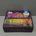 MUCCCUTE Permanent Outdoor Lights for Holidays Easter 200ft RGB House Light w/App & Remote Control Smart Rainbow LED IP67 Waterproof for New Year Christmas Roof Eaves Garden Dcor All Year Around