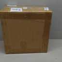 Barydat Acrylic Display Case with Lock Key Countertop Display Case Clear Showcase Display Cabinet Multi Functional Safe Storage Box for Retail Store (Fixed 3 Tier,15.7 x 15.7 x 7.8 Inch)