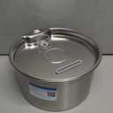 Cat Water Fountain Stainless Steel: Cat Fountain for Drinking - 88oz/2.6L Pet Water Fountain for Cats Indoor - Quiet Cats Water Bowl Dispenser - Pets Feeding & Watering Supplies - for Small Animals