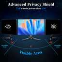 2 Pack 24 Inch Magnetic Privacy Screen for Computer Monitor 16:9, Anti Blue Light Anti-Glare Screen Protector, Tool-free Removable Hanging Privacy Screen for Monitor, Anti-peep Eye Protection Privacy Filter for Frameless Screens