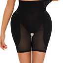 SEXYWG Women Hip Enhancer Body Shapers Panties Shapewear Short Hip Pads Shapewear for Curvy Body (Black, S)