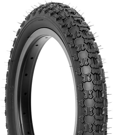 Hycline Kids Bike Replacement Tire：12.5/14/16/20x2.125 Inch Premium Butyl Rubber Puncture-Resistant Folding Bicycle Tires-Compatible with BMX, MTB Mountain Bike and Children Racing Bike