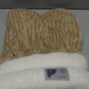 Cat Sleeping Bag, Soft Plush Self-Warming Cat Winter Sleeping Bag Bed, 360° Warm Semienclosed Pet Cave Hideaway Snuggle Sack for Indoor Kittens Puppies (Brown, L)