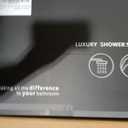 10" High-Pressure Rainfall Shower Faucet, Celling Mount Dual Shower Head System, Brushed Gold