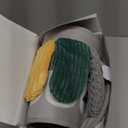 Upgraded Blublu Park Wider U-Shape Inflatable Sit Me Up Floor Seat for Baby 3-36 Months, Travel Portable Baby Chair with Activity Sensory Tray for Sitting Up, Indoor and Outdoor, Piano (Grey)