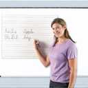 Learning Resources Magnetic Handwriting Paper - Magnetic Whiteboard Paper, Dry Erase Board with Lines, Lined Whiteboards for Classroom, Magnet Writing Board, Handwriting Whiteboard, Teacher Must Haves