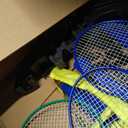 EastPoint Easy Setup Badminton Set - 5 ft Net, 4 Rackets, 2 Shuttlecocks - Quick Setup Net for Backyard Games - Steel Shaft Badminton Rackets for Family Games - Durable Shuttlecocks for Outdoor Sports