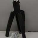 Christmas Tree Stand with Wheels, Metal Artificial Rolling Christmas Tree Stand for 3 to 5 ft Artificial Trees，Locking Wheels(16'', Φ0.94)