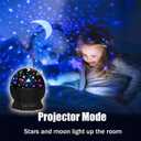 Night Light for Kids,Boys Toys for 3 4 5 6 7 8 Year Old Boys,Star Projector 360 Degree Rotation - 4 LED Bulbs 16 Light Color Changing with USB Cable,Lamp Ceiling Lights for Kids Bedroom
