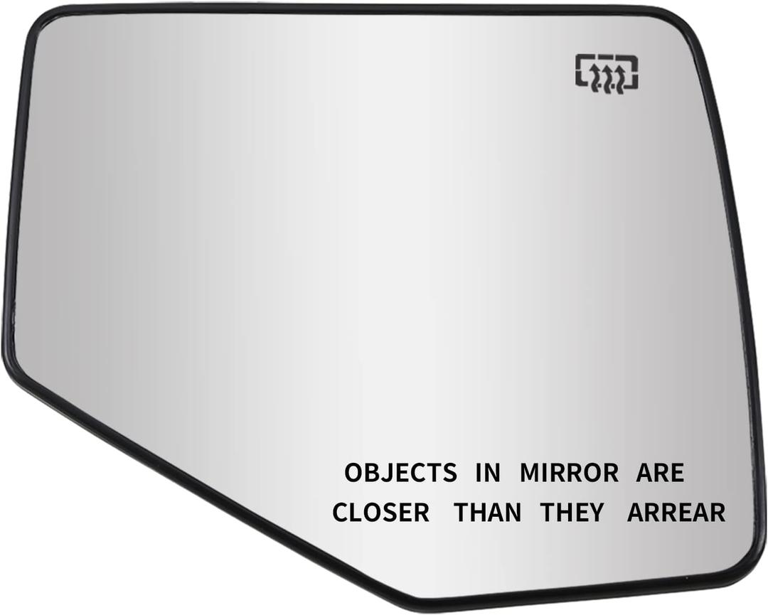 Passenger Side Mirror Replacement for Ford 2006-2010 Explorer 2006-2011 Ranger, for Mercury 2006-2010 Mountaineer Mirrors Glass - Right Side Rear View Mirror with Power Heated
